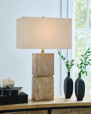 Nashville Furniture Outlets - Ashley Furniture - Laddner Lighting - Poly Table Lamp (1/CN) - L236054