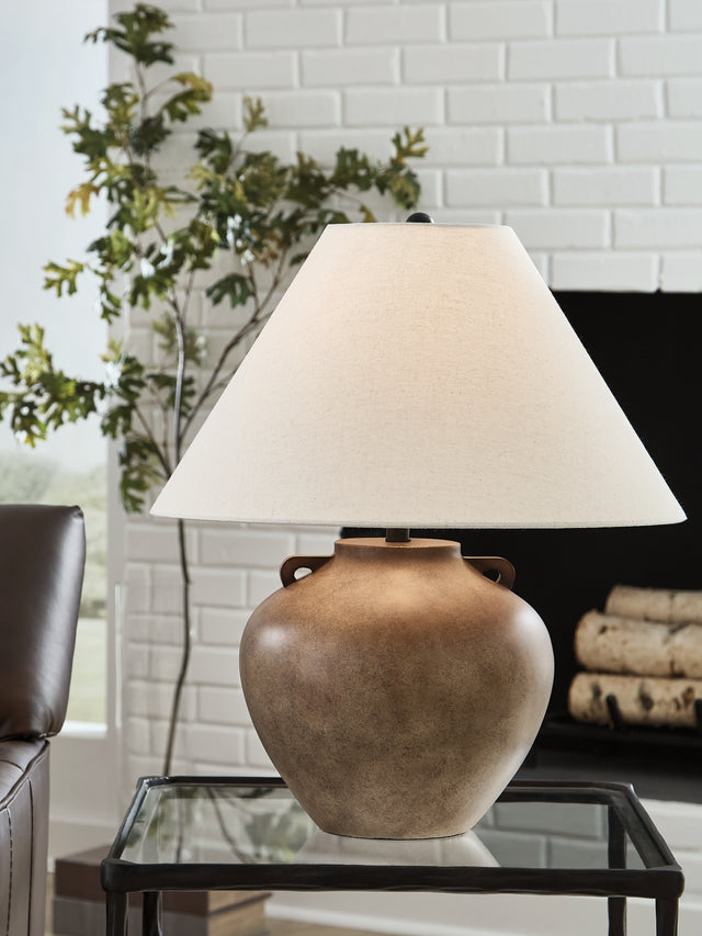 Nashville Furniture Outlets - Ashley Furniture - Ferrilby Lighting - Poly Table Lamp (1/CN) - L236064