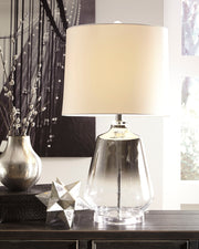 Nashville Furniture Outlets - Ashley Furniture - Jaslyn Lighting - Table Lamp (Set of 2) / Silver Finish - L430414X2