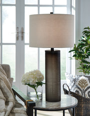 Nashville Furniture Outlets - Ashley Furniture - Dingerly Lighting - Table Lamp (Set of 2) / Brown - L430824X2