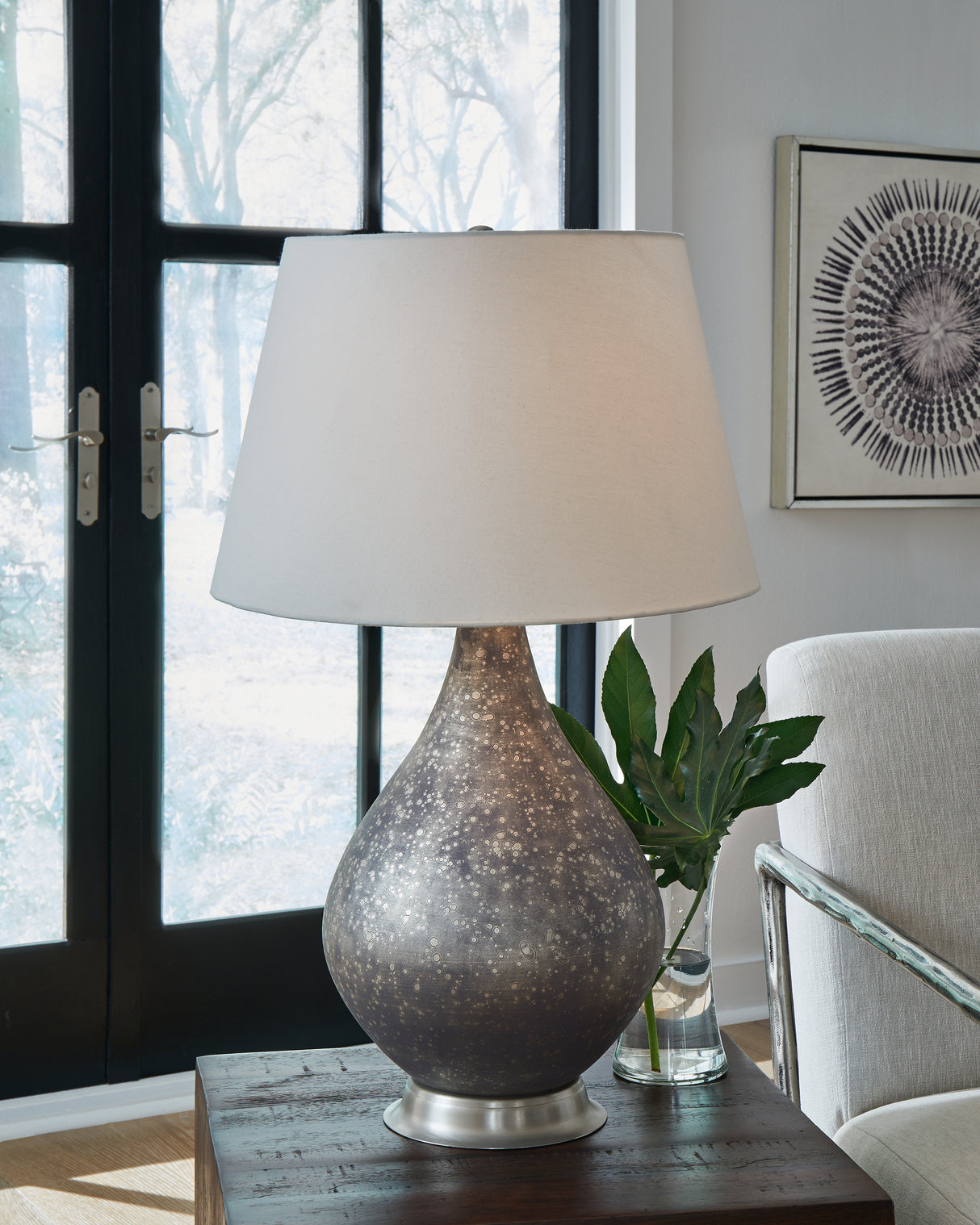 Nashville Furniture Outlets - Ashley Furniture - Bluacy Lighting - Table Lamp (Set of 2) / Antique Gray - L430834X2
