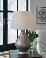 Nashville Furniture Outlets - Ashley Furniture - Bluacy Lighting - Table Lamp (Set of 2) / Antique Gray - L430834X2