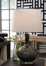 Nashville Furniture Outlets - Ashley Furniture - Tenslow Lighting - Table Lamp (Set of 2) / Antique Black - L430844X2