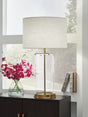 Nashville Furniture Outlets - Ashley Furniture - Gizeh Lighting - Glass Table Lamp (1/CN) - L430954
