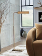 Nashville Furniture Outlets - Ashley Furniture - Yafe Lighting - Metal Floor Lamp (1/CN) - L734411