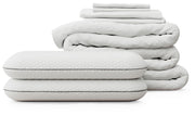 Nashville Furniture Outlets - Ashley Furniture - RH Mattress Protect Bundle Queen Bedding Bundle - Queen Bedding Bundle - M1B0131