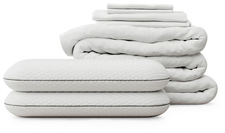Nashville Furniture Outlets - Ashley Furniture - RH Mattress Protect Bundle Queen Bedding Bundle - Queen Bedding Bundle - M1B0131