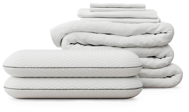 Nashville Furniture Outlets - Ashley Furniture - RH Mattress Protect Bundle Queen Bedding Bundle - Queen Bedding Bundle - M1B0131