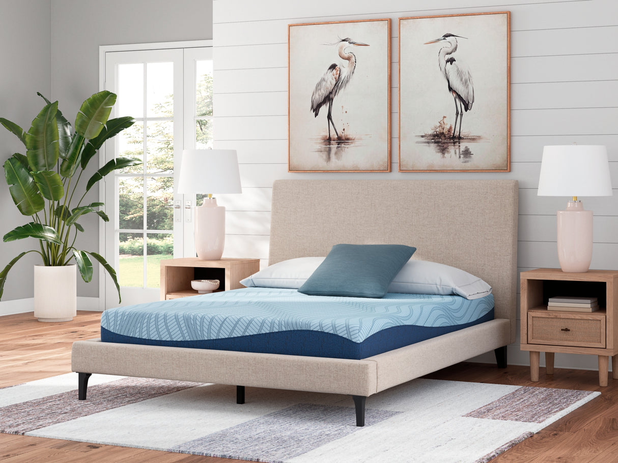 Nashville Furniture Outlets - Ashley Furniture - Peak 2.0 8 Memory Foam Mattresses - King / White - M20441