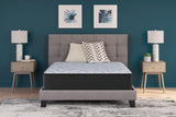 Nashville Furniture Outlets - Ashley Furniture - Elite Springs Firm Mattresses - King / Gray/Blue - M40541