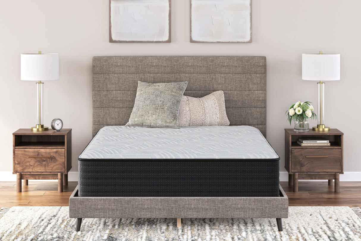 Nashville Furniture Outlets - Ashley Furniture - Palisades Plush Mattresses - King / Gray/Blue - M41641