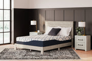Nashville Furniture Outlets - Ashley Furniture - 12 Inch Chime Elite 2.0 Mattresses - Queen / White/Blue - M42631