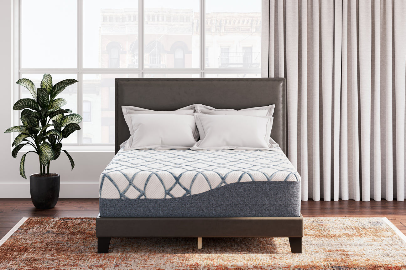 Nashville Furniture Outlets - Ashley Furniture - 14 Inch Chime Elite 2.0 Mattresses - King / White/Blue - M42741