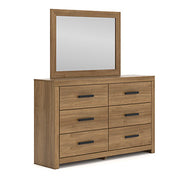 Nashville Furniture Outlets - Ashley Furniture - Broachmyn Bedroom - Six Drawer Dresser / Auburn - PCB1116-31