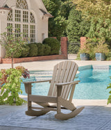 Nashville Furniture Outlets - Ashley Furniture - Sundown Treasure Outdoor - Rocking Chair / Driftwood - P014-827