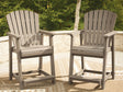 Nashville Furniture Outlets - Ashley Furniture - Seacliff Beach Outdoor - Barstool (Set of 2) - PCP228-124