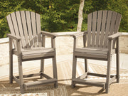 Nashville Furniture Outlets - Ashley Furniture - Seacliff Beach Outdoor - Barstool (Set of 2) - PCP228-124