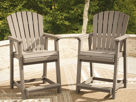 Nashville Furniture Outlets - Ashley Furniture - Seacliff Beach Outdoor - Barstool (Set of 2) - PCP228-124