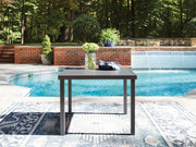 Nashville Furniture Outlets - Ashley Furniture - Rocky Creek Outdoor - Square Dining Table w/UMB OPT / Gray - PCP326-615