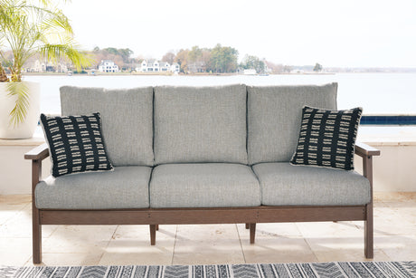 Nashville Furniture Outlets - Ashley Furniture - Emmeline Outdoor - Adirondack Chair / Brown - P420-898