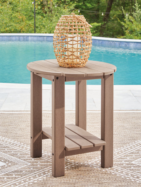 Nashville Furniture Outlets - Ashley Furniture - Grover Beach Outdoor - Oval End Table - PCP422-706