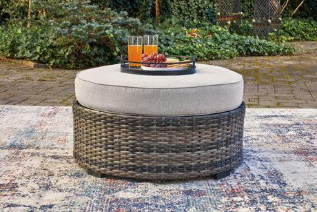 Nashville Furniture Outlets - Ashley Furniture - Harbor Court Outdoor - Corner with Cushion (Set of 2) / Gray - P459-877