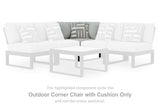 Nashville Furniture Outlets - Ashley Furniture - Beachloft Outdoor - Corner with Cushion (1/CN) / Black/Gray - P490-877