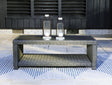 Nashville Furniture Outlets - Ashley Furniture - Elite Park Outdoor - Bench with Cushion / Gray - P518-600