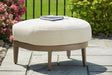 Nashville Furniture Outlets - Ashley Furniture - Serene Bay Outdoor - RECT Dining Table w/UMB OPT / Dark Brown - P671-625