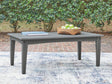 Nashville Furniture Outlets - Ashley Furniture - Cove Beach Outdoor - Rectangular Cocktail Table - PCP803-701