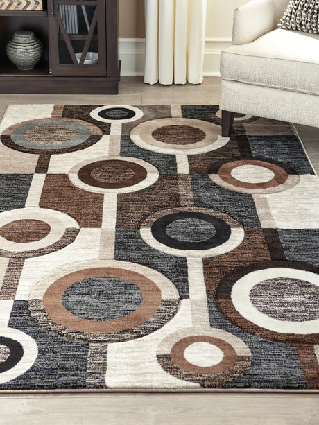Nashville Furniture Outlets - Ashley Furniture - Guintte Rug - 5' x 6'7" Rug / Multi - R403972