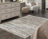 Nashville Furniture Outlets - Ashley Furniture - Gizela Rug - 7'10" x 10' Rug / Ivory/Beige/Gray - R404861