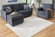 Nashville Furniture Outlets - Ashley Furniture - Lambworth Rug - 7'10" x 10' Rug / Gray/Cream - R405341