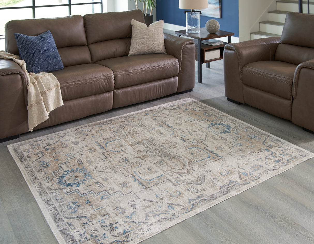 Nashville Furniture Outlets - Ashley Furniture - Barkham Rug - 7'10" x 10' Washable Rug / Multi - R405551
