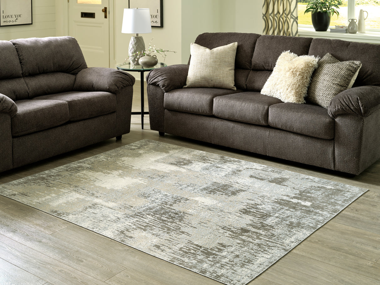 Nashville Furniture Outlets - Ashley Furniture - Arriston Rug - 5'3" x 7' Washable Rug / Multi - R405562