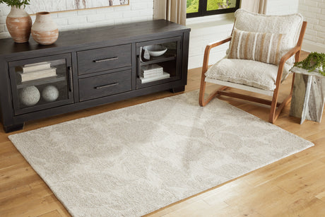 Nashville Furniture Outlets - Ashley Furniture - Chadess Rug - 5' x 7' Rug / Linen/Taupe - R406362