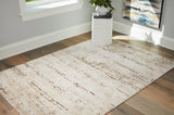 Nashville Furniture Outlets - Ashley Furniture - Kasney Rug - 8' x 10' Rug / Cream/Brown - R406851