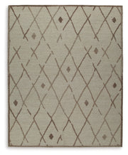 Nashville Furniture Outlets - Ashley Furniture - Guyford Rug - 5' x 7' Rug / Beige/Brown - R406872