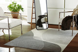 Nashville Furniture Outlets - Ashley Furniture - Winderburg Rug - 5' x 7' Rug / Gray/Ivory - R406952