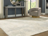 Nashville Furniture Outlets - Ashley Furniture - Raif Rug - Extra Large Rug / Gray/White/Cream - R408080