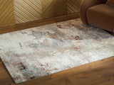 Nashville Furniture Outlets - Ashley Furniture - Jadenburg Rug - Medium Rug / Cream/Gray/Sienna - R408122