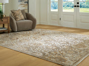 Nashville Furniture Outlets - Ashley Furniture - Sableridge Rug - Large Rug / Ivory/Taupe/Camel - R408571
