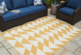 Nashville Furniture Outlets - Ashley Furniture - Thomley Rug - 5' x 7' Rug / Ivory/Yellow - R900062