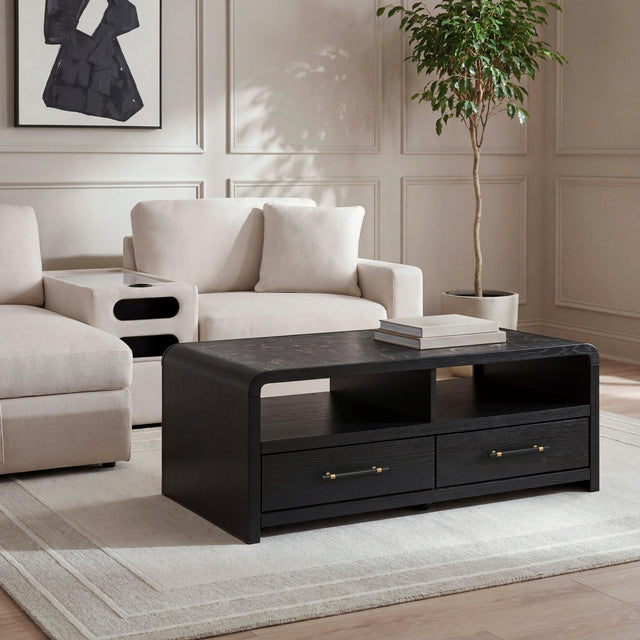 Nashville Furniture Outlets - Ashley Furniture - Clanden Coffee Table - Rectangular Cocktail Table - T1540-1