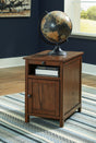 Nashville Furniture Outlets - Ashley Furniture - Treytown Chairside End Table - Chair Side End Table / Black - T300-617