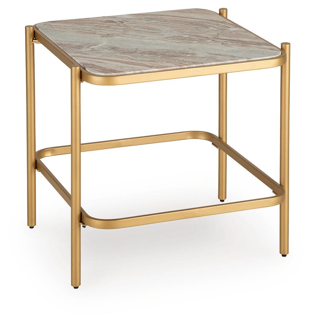 Manor Stone End Table