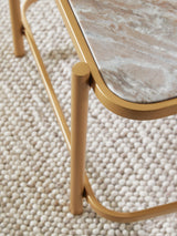 Manor Stone End Table