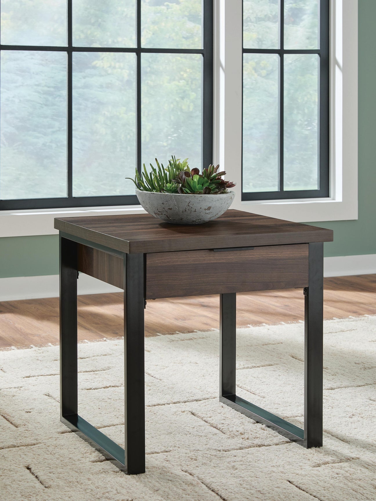 Nashville Furniture Outlets - Ashley Furniture - Wickman Falls End Table - Square End Table - T318-2