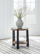Nashville Furniture Outlets - Ashley Furniture - Ridgester End Table - Round End Table - T518-6