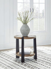 Nashville Furniture Outlets - Ashley Furniture - Ridgester End Table - Round End Table - T518-6